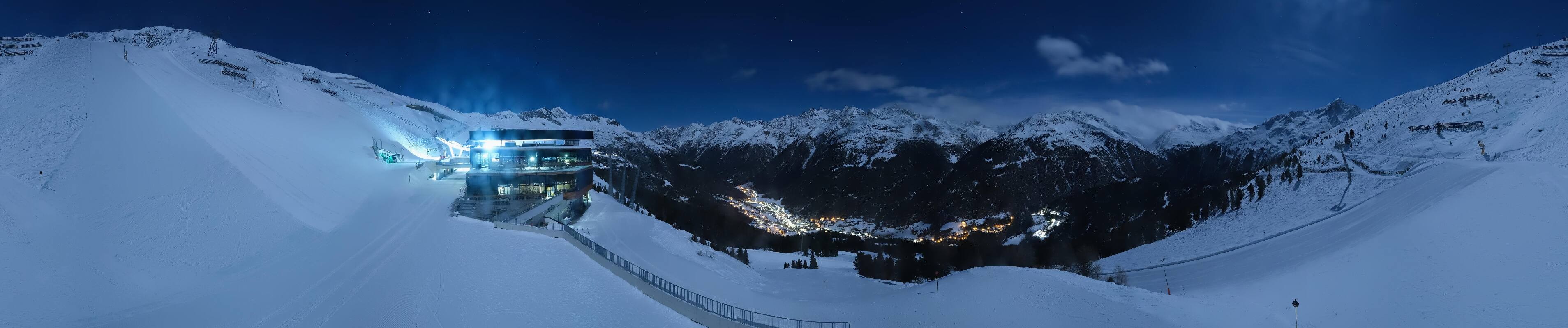 Archiv Foto Webcam Mittelstation Gaislachkogel