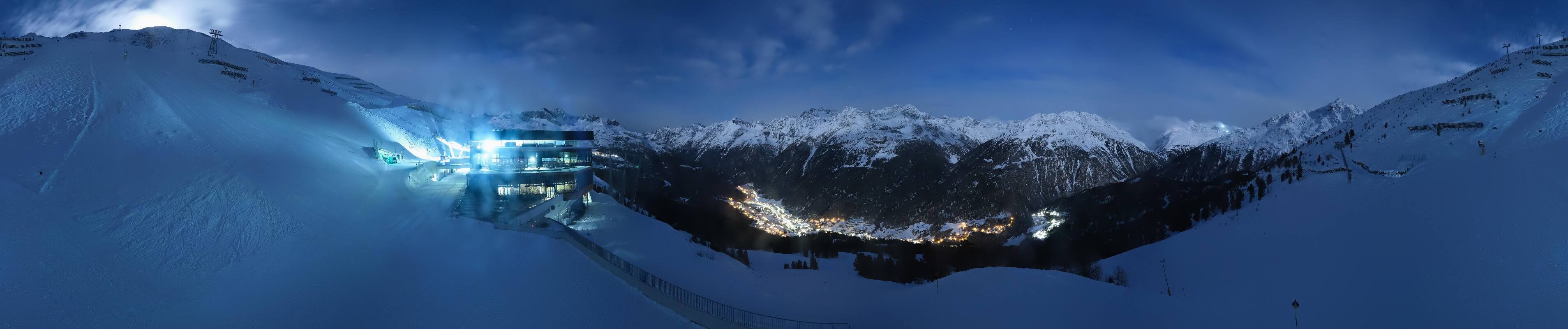 Archiv Foto Webcam Mittelstation Gaislachkogel