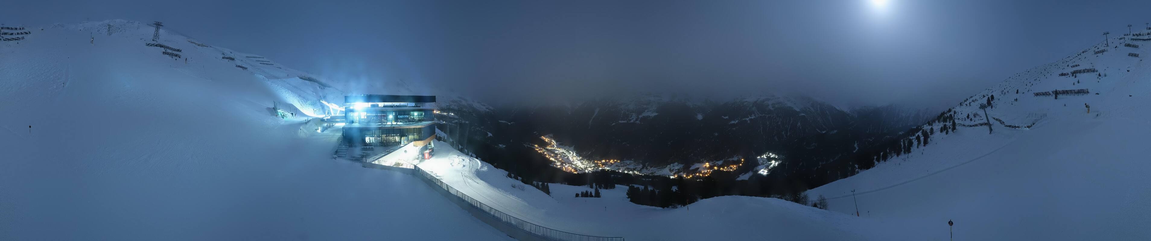 Archiv Foto Webcam Mittelstation Gaislachkogel