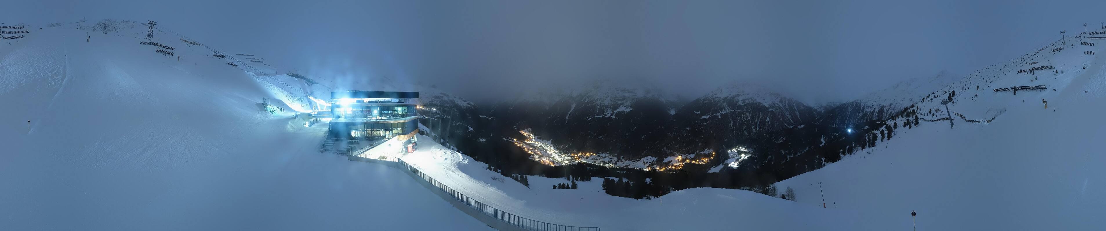 Archiv Foto Webcam Mittelstation Gaislachkogel