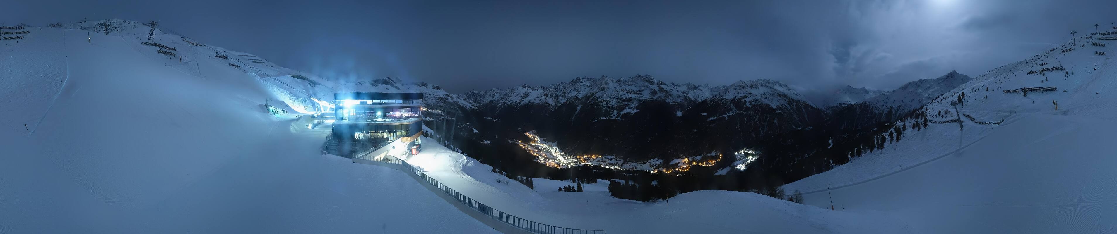 Archiv Foto Webcam Mittelstation Gaislachkogel