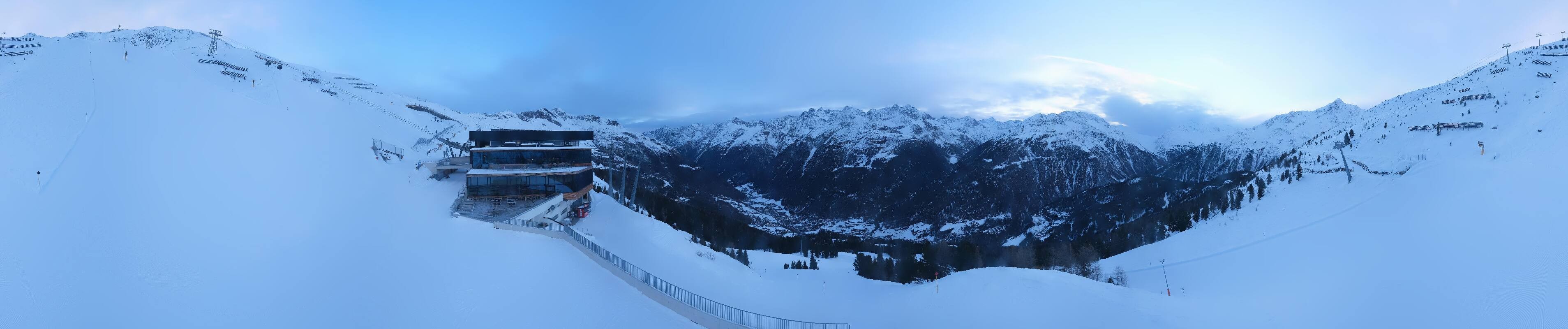 Archiv Foto Webcam Mittelstation Gaislachkogel