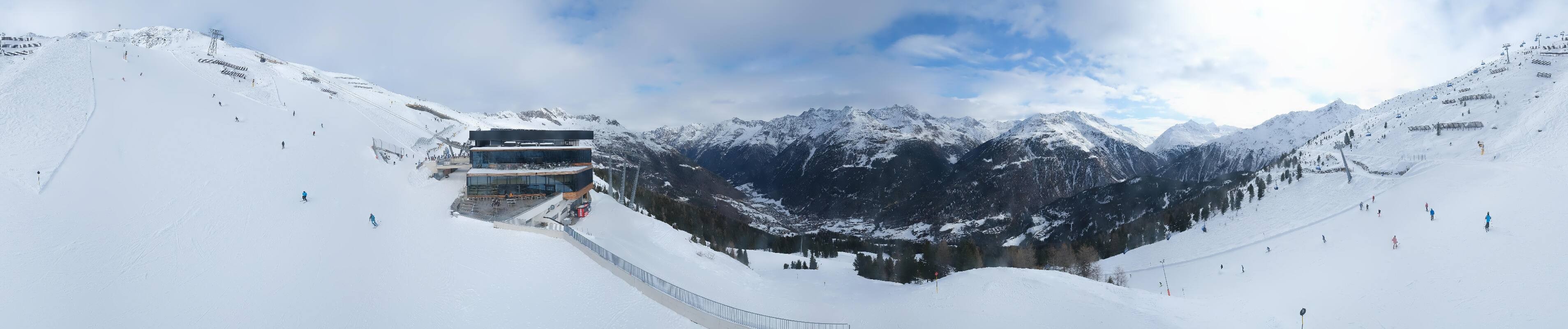 Archiv Foto Webcam Mittelstation Gaislachkogel