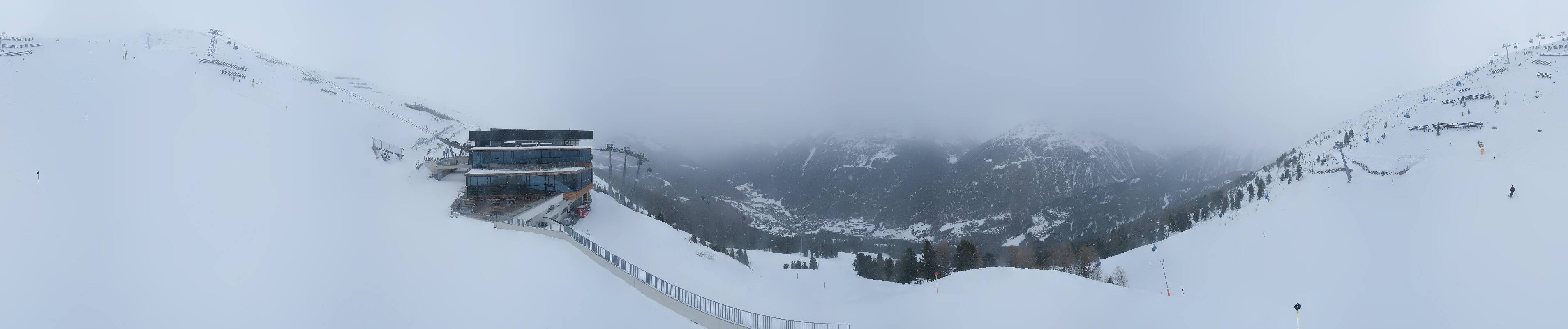 Archiv Foto Webcam Mittelstation Gaislachkogel