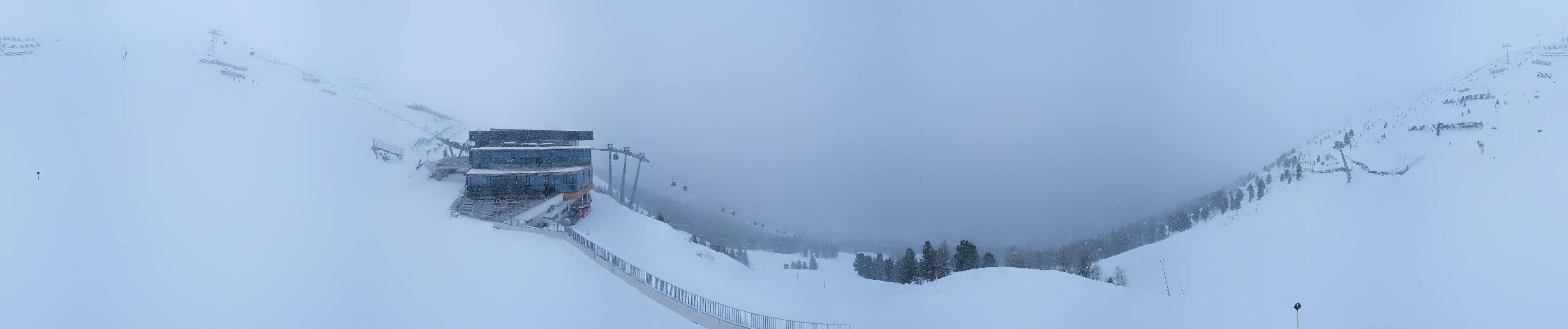 Archiv Foto Webcam Mittelstation Gaislachkogel