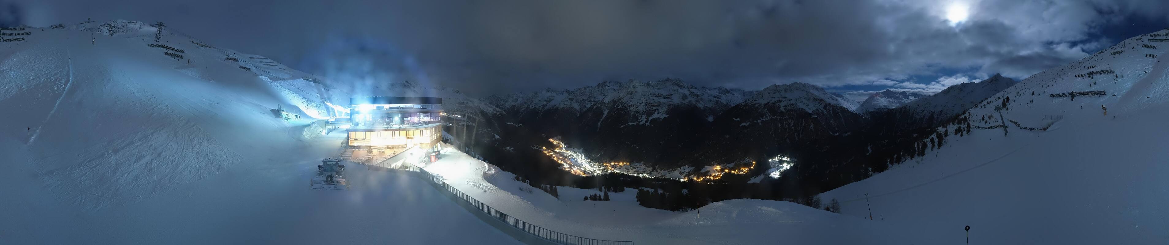 Archiv Foto Webcam Mittelstation Gaislachkogel