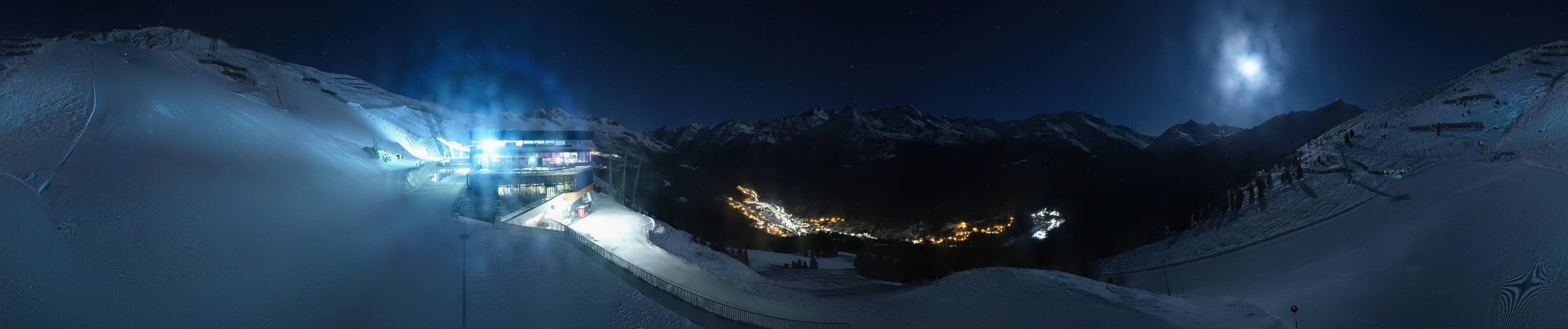 Archiv Foto Webcam Mittelstation Gaislachkogel