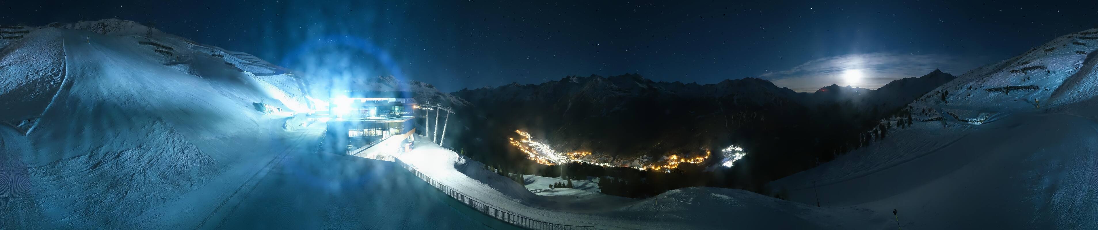 Archiv Foto Webcam Mittelstation Gaislachkogel