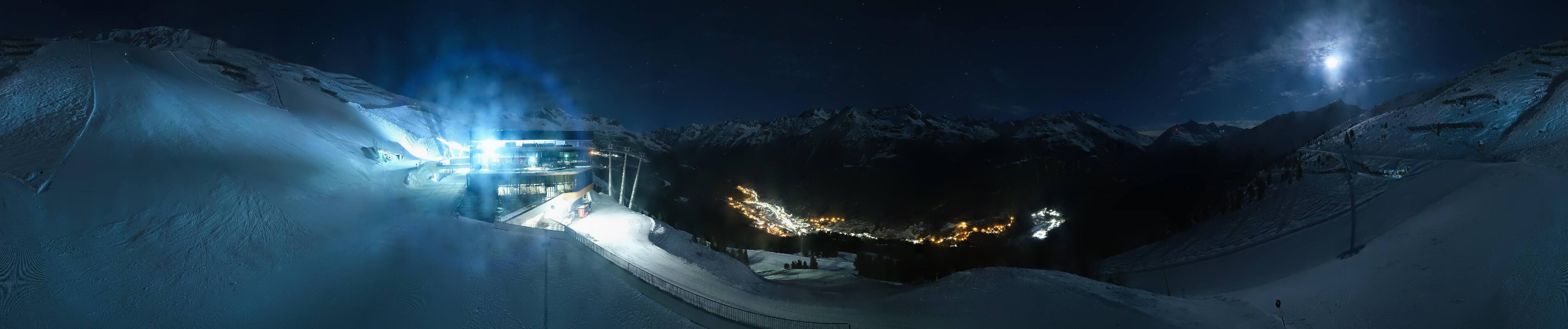 Archiv Foto Webcam Mittelstation Gaislachkogel