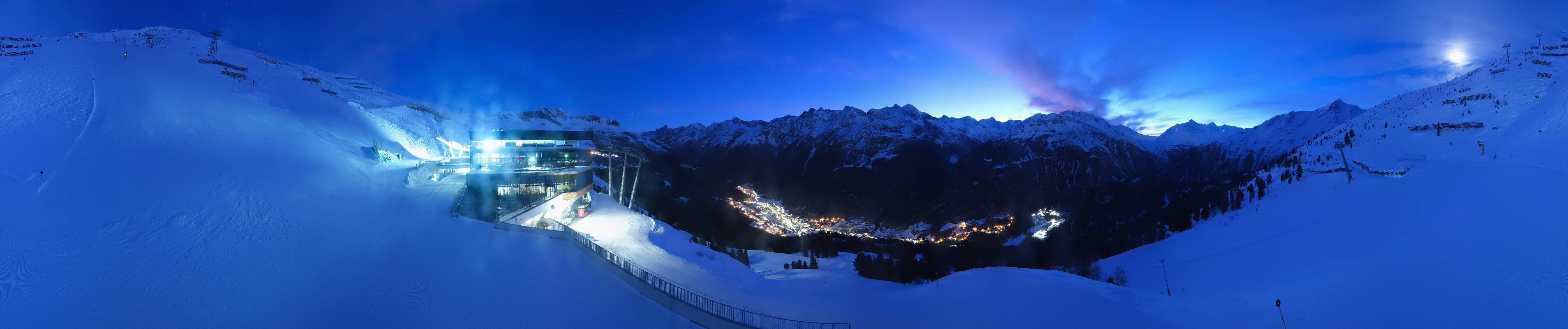 Archiv Foto Webcam Mittelstation Gaislachkogel