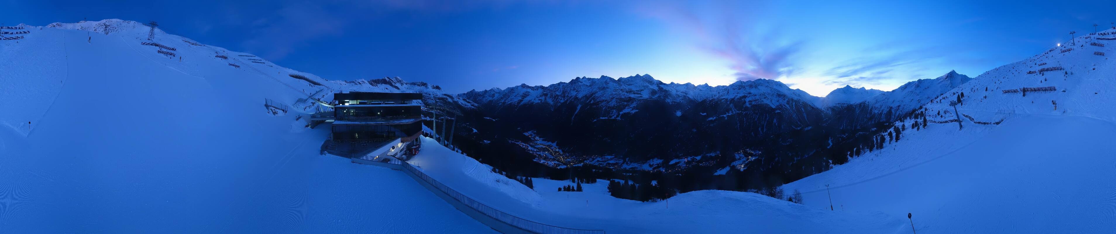 Archiv Foto Webcam Mittelstation Gaislachkogel