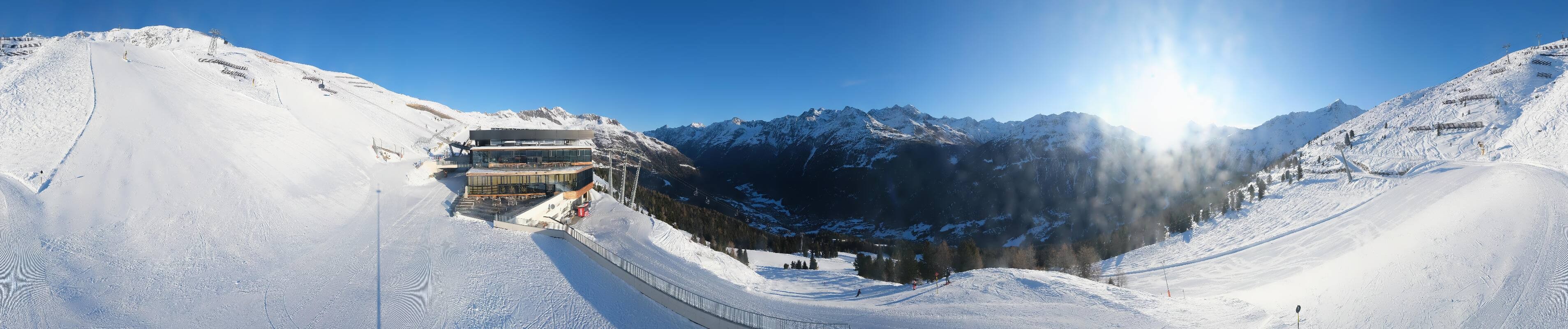 Archiv Foto Webcam Mittelstation Gaislachkogel