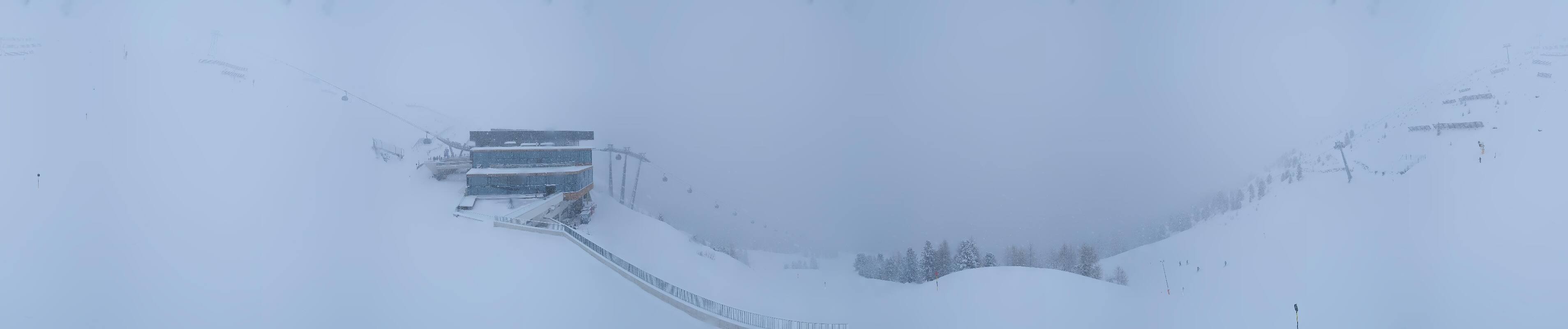 Archiv Foto Webcam Mittelstation Gaislachkogel