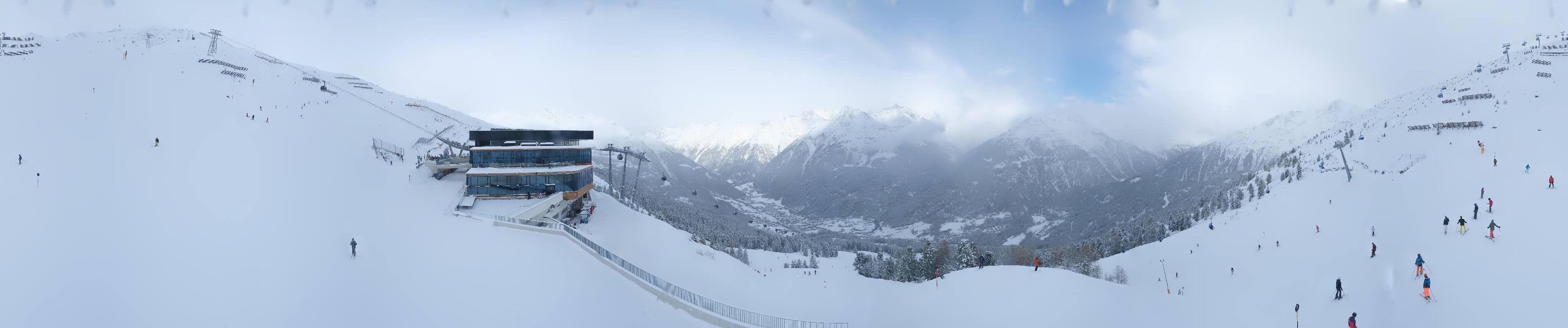 Archiv Foto Webcam Mittelstation Gaislachkogel