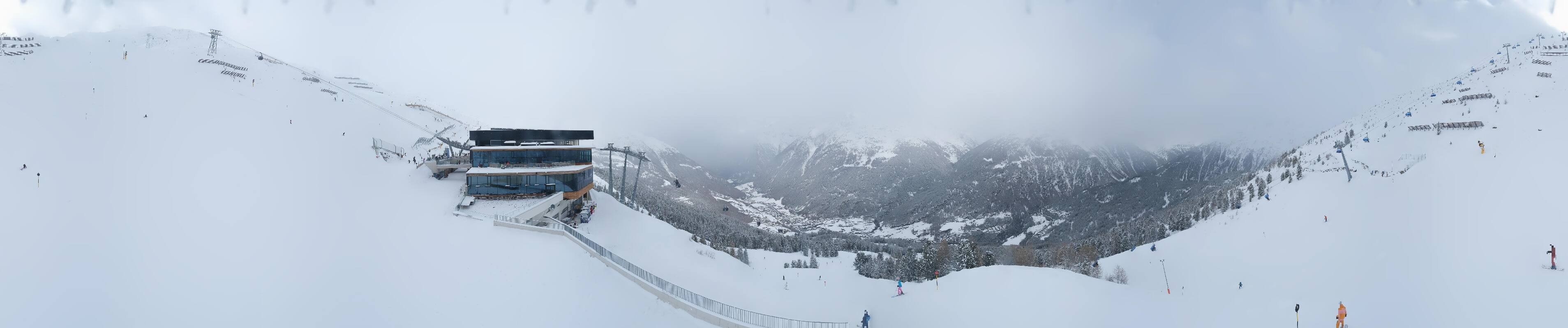 Archiv Foto Webcam Mittelstation Gaislachkogel