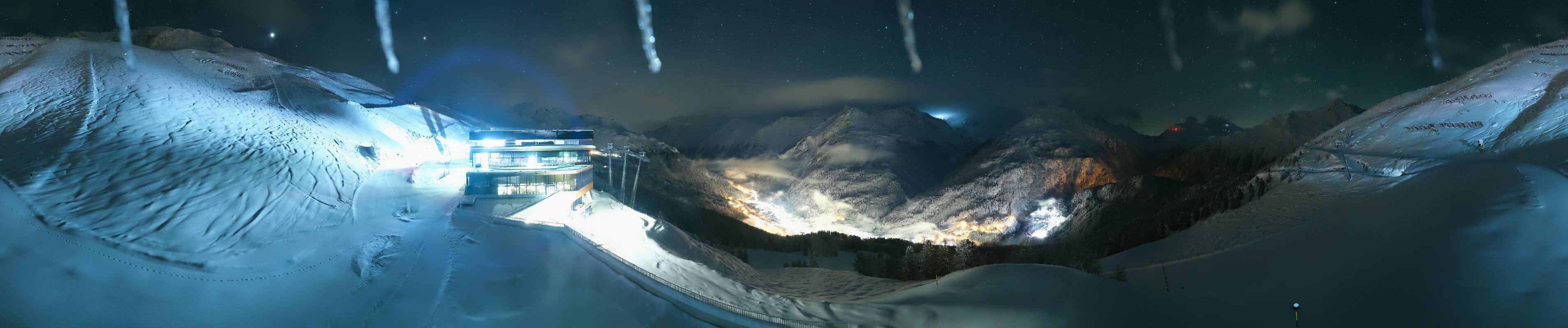 Archiv Foto Webcam Mittelstation Gaislachkogel