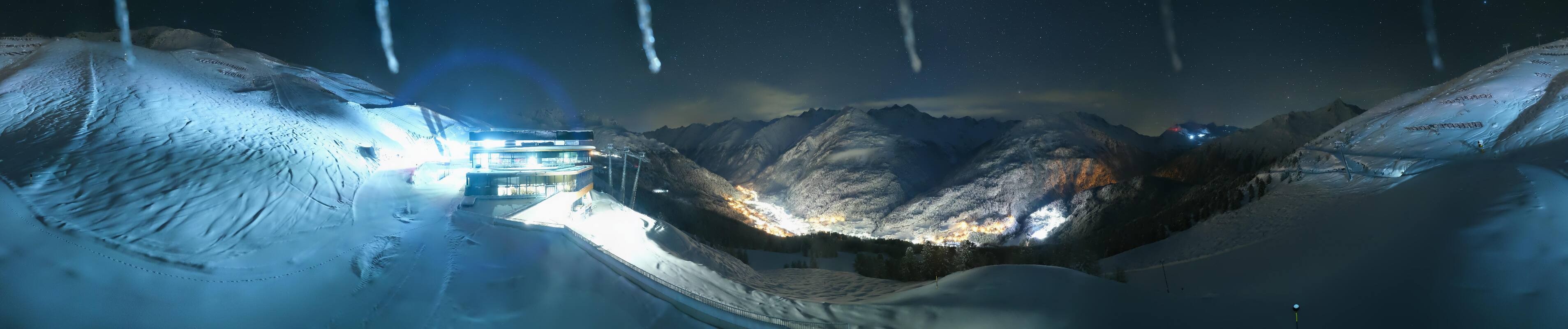 Archiv Foto Webcam Mittelstation Gaislachkogel