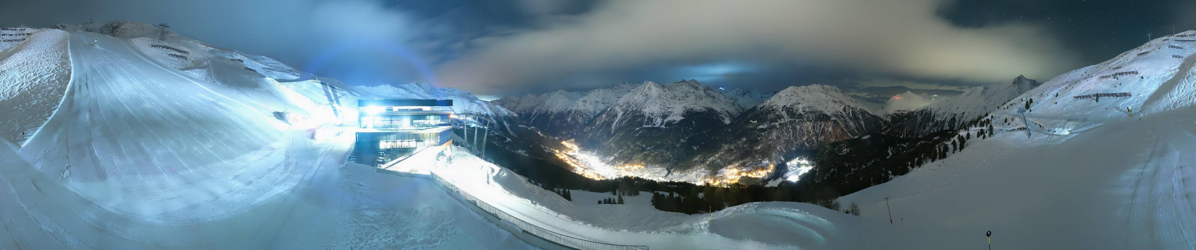 Archiv Foto Webcam Mittelstation Gaislachkogel