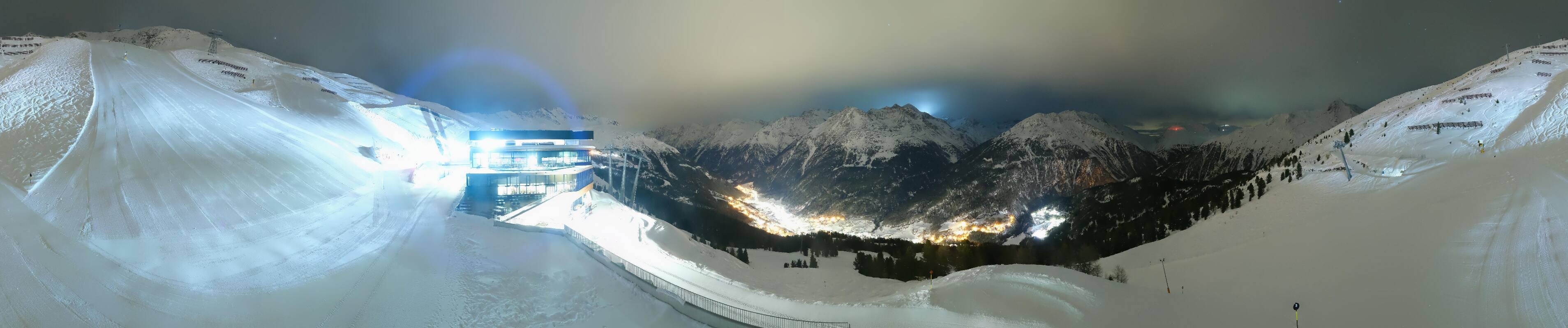 Archiv Foto Webcam Mittelstation Gaislachkogel