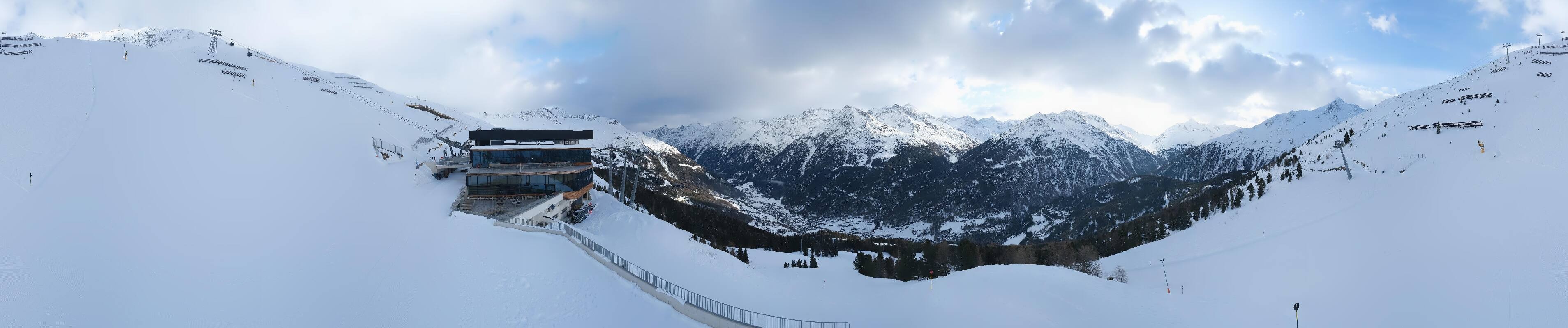 Archiv Foto Webcam Mittelstation Gaislachkogel