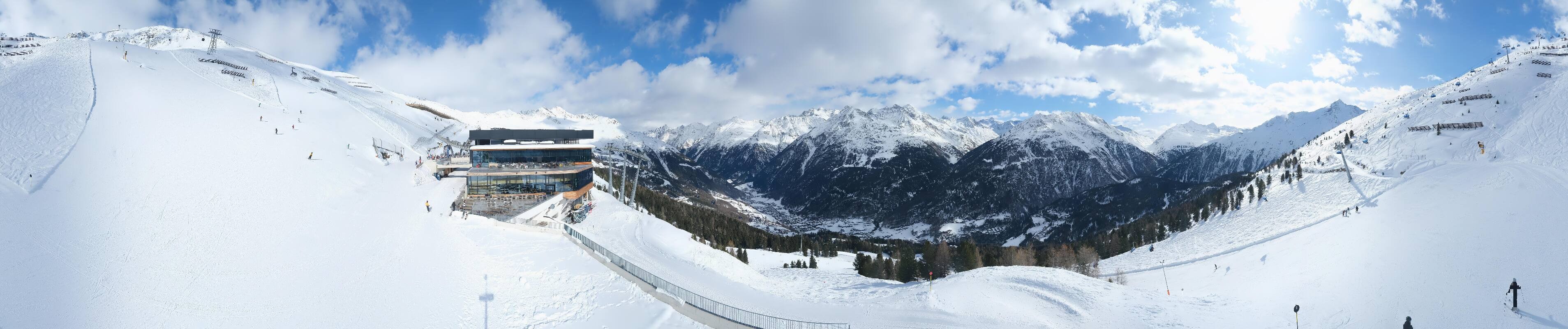 Archiv Foto Webcam Mittelstation Gaislachkogel