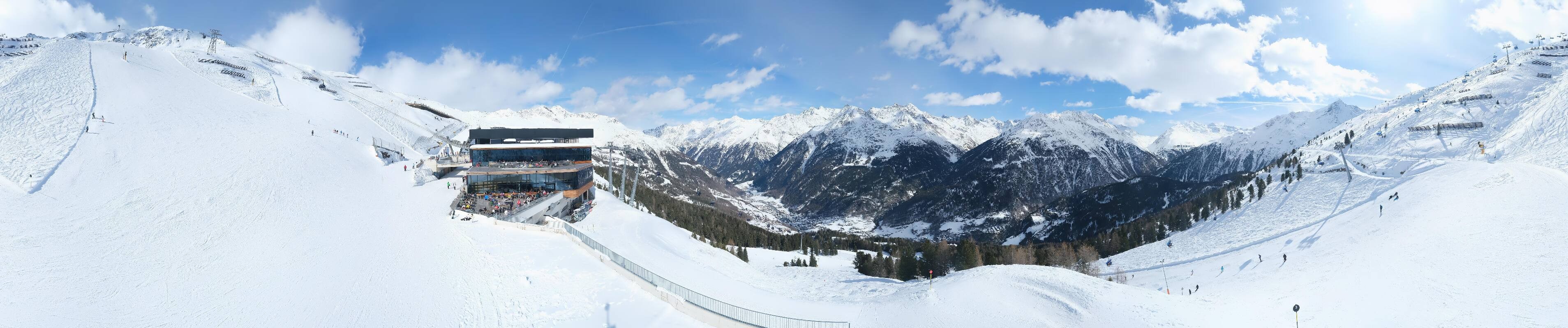 Archiv Foto Webcam Mittelstation Gaislachkogel