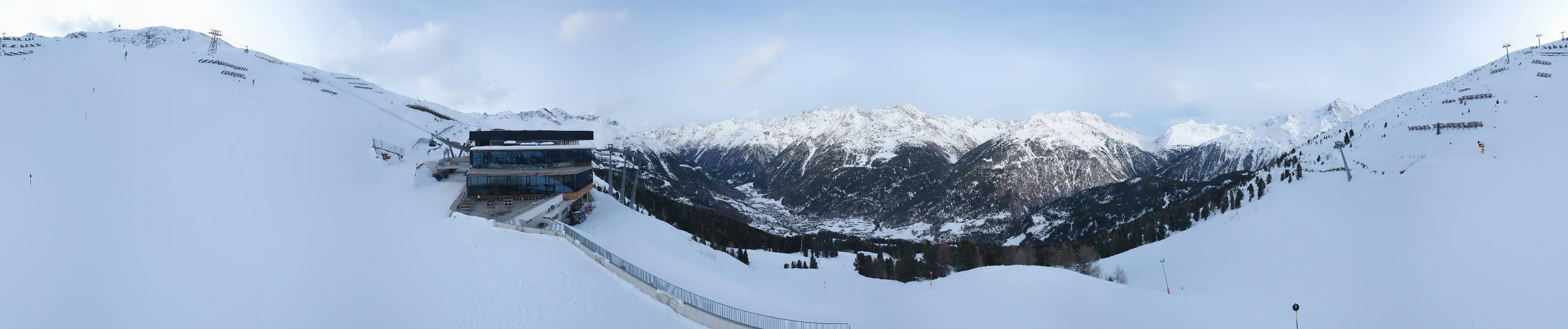 Archiv Foto Webcam Mittelstation Gaislachkogel