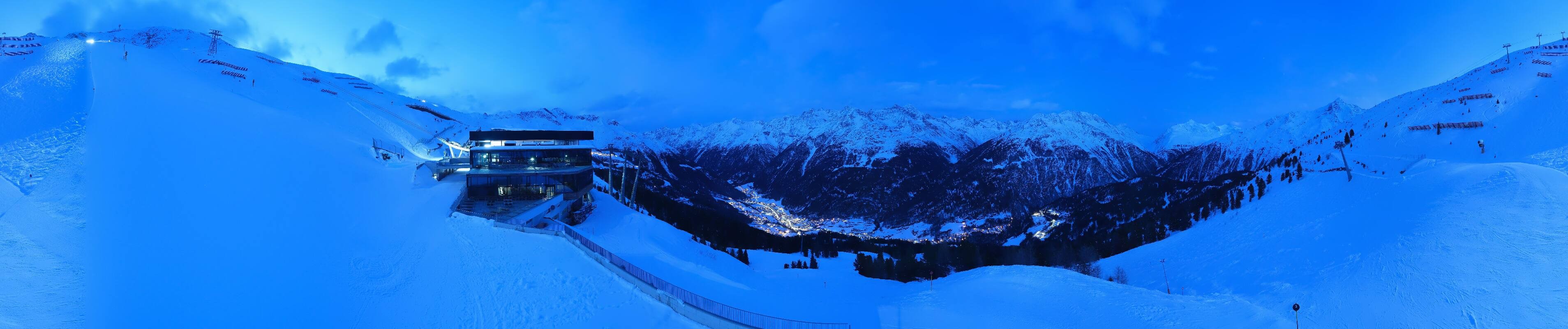 Archiv Foto Webcam Mittelstation Gaislachkogel