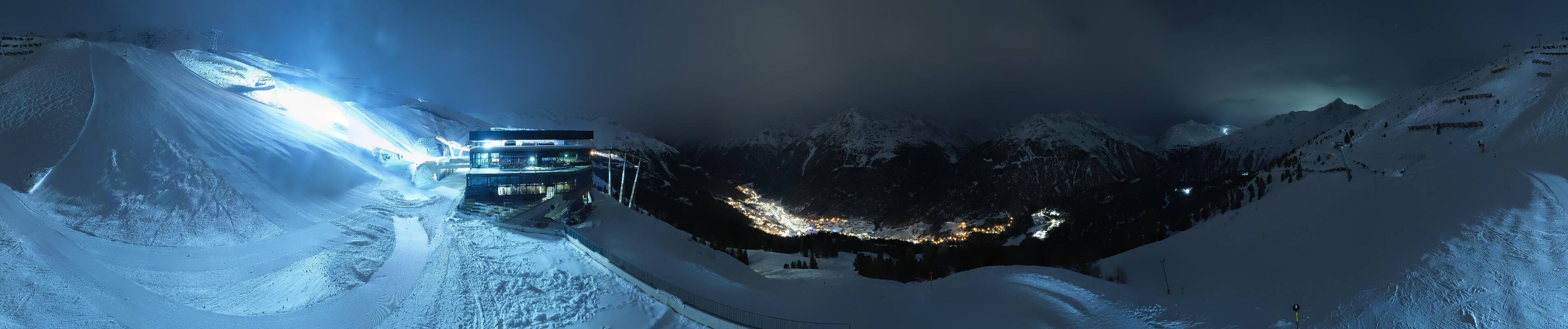 Archiv Foto Webcam Mittelstation Gaislachkogel