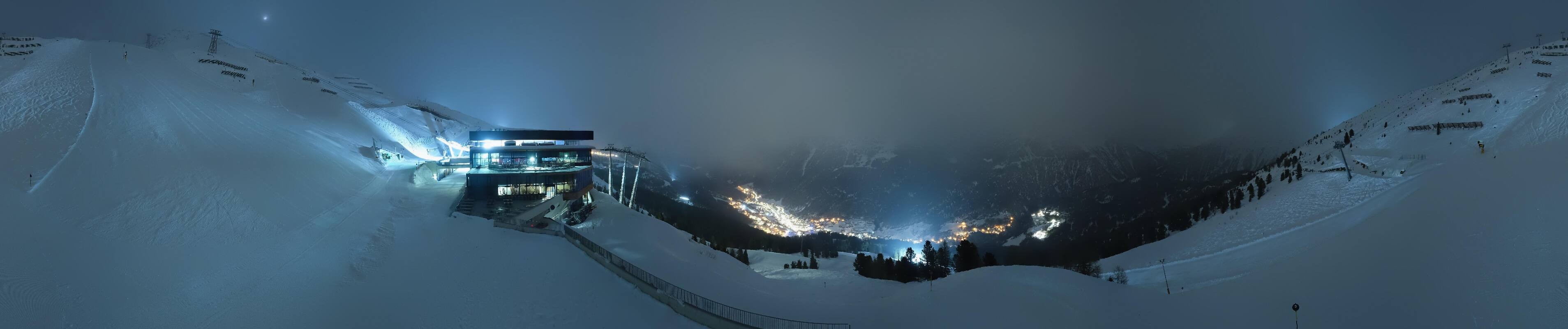 Archiv Foto Webcam Mittelstation Gaislachkogel