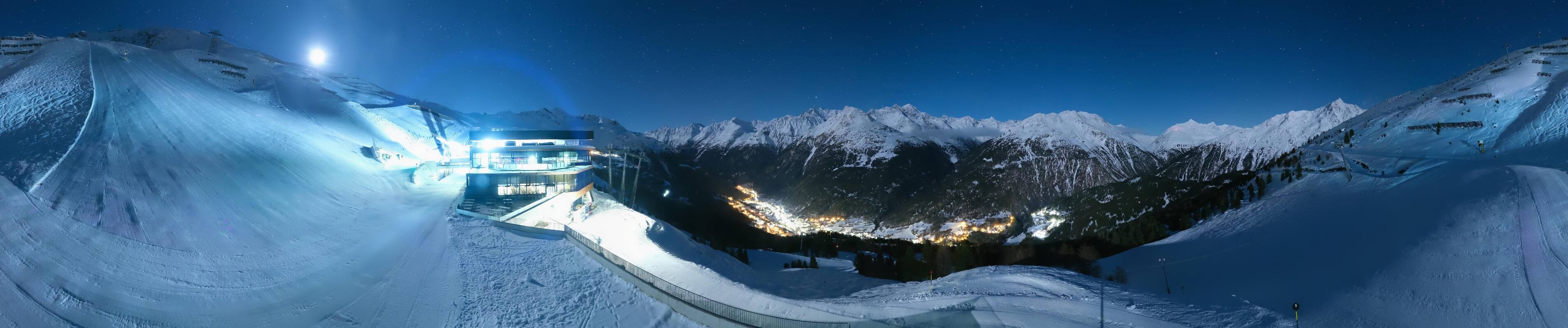 Archiv Foto Webcam Mittelstation Gaislachkogel