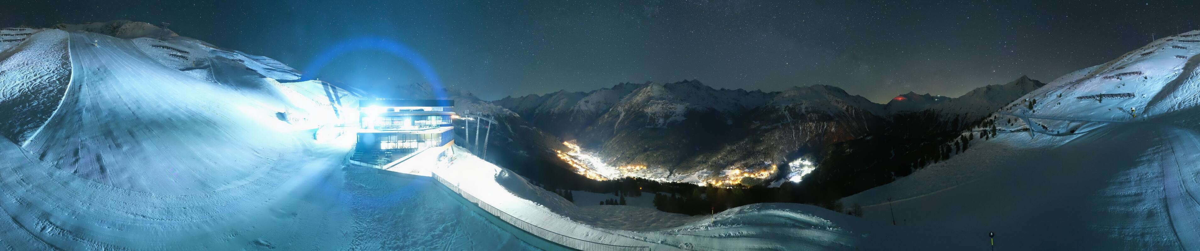 Archiv Foto Webcam Mittelstation Gaislachkogel