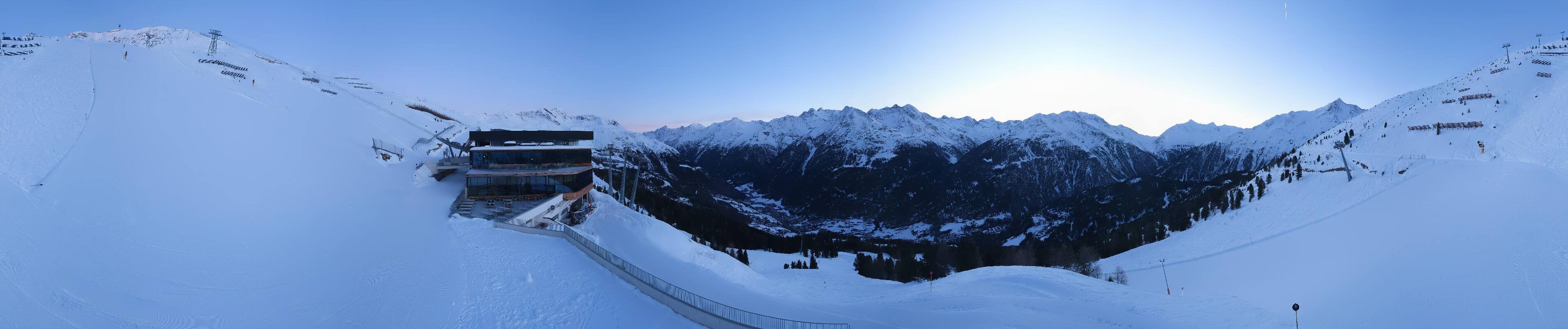 Archiv Foto Webcam Mittelstation Gaislachkogel