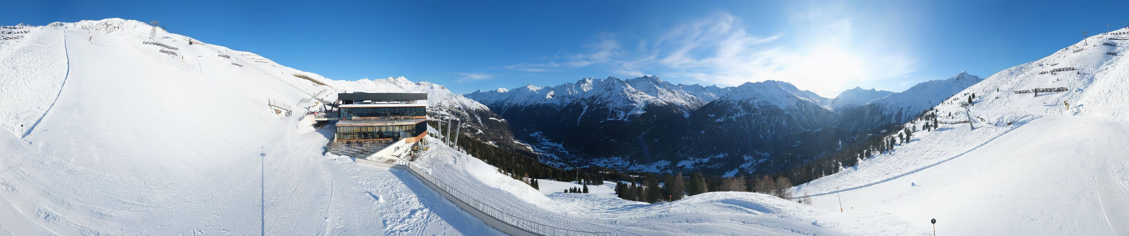 Archiv Foto Webcam Mittelstation Gaislachkogel