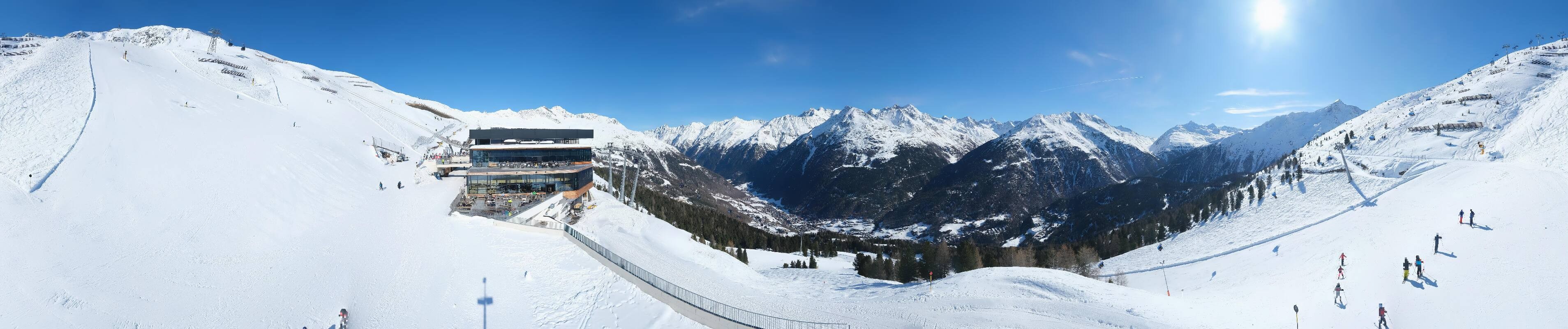 Archiv Foto Webcam Mittelstation Gaislachkogel