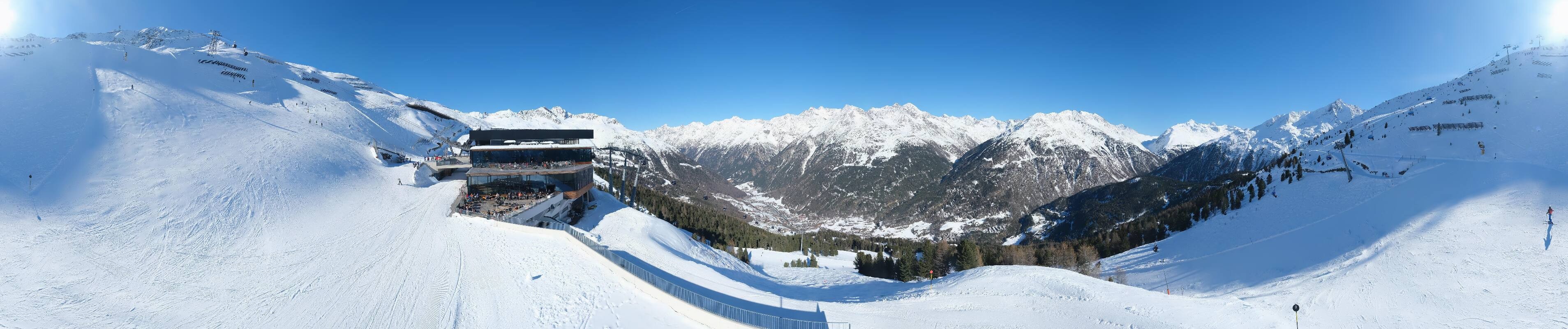 Archiv Foto Webcam Mittelstation Gaislachkogel