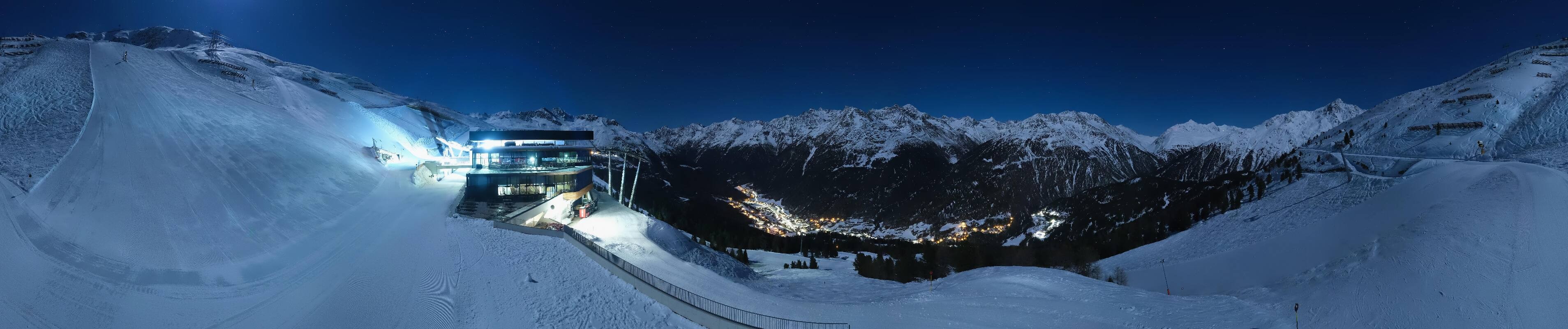 Archiv Foto Webcam Mittelstation Gaislachkogel