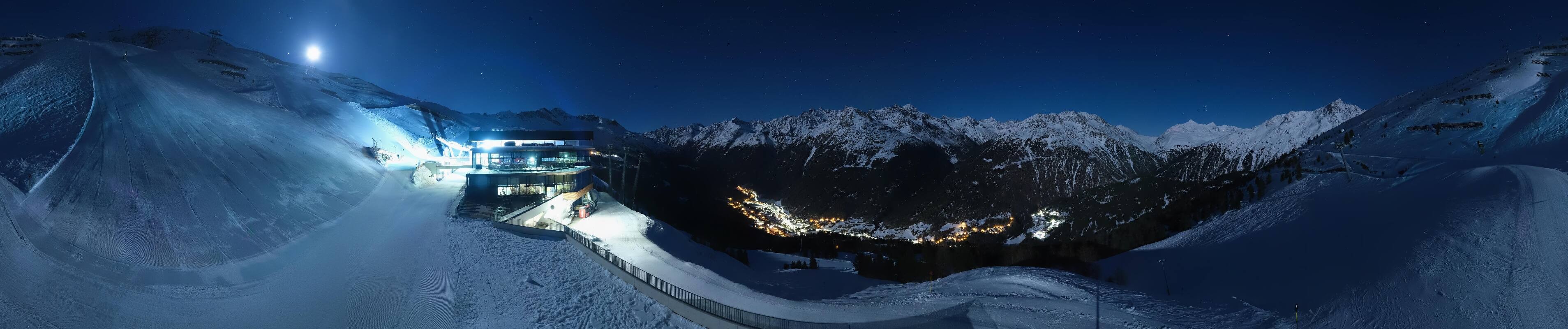 Archiv Foto Webcam Mittelstation Gaislachkogel