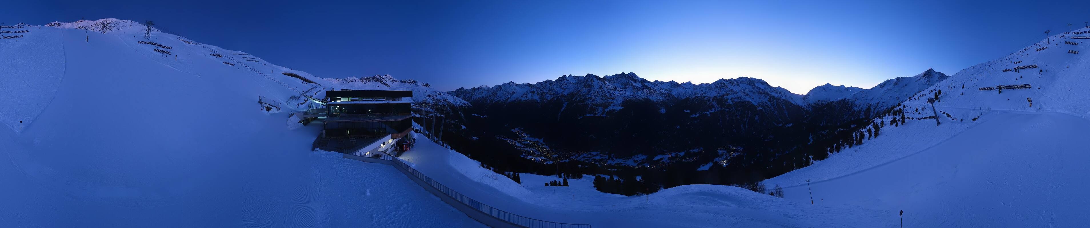 Archiv Foto Webcam Mittelstation Gaislachkogel