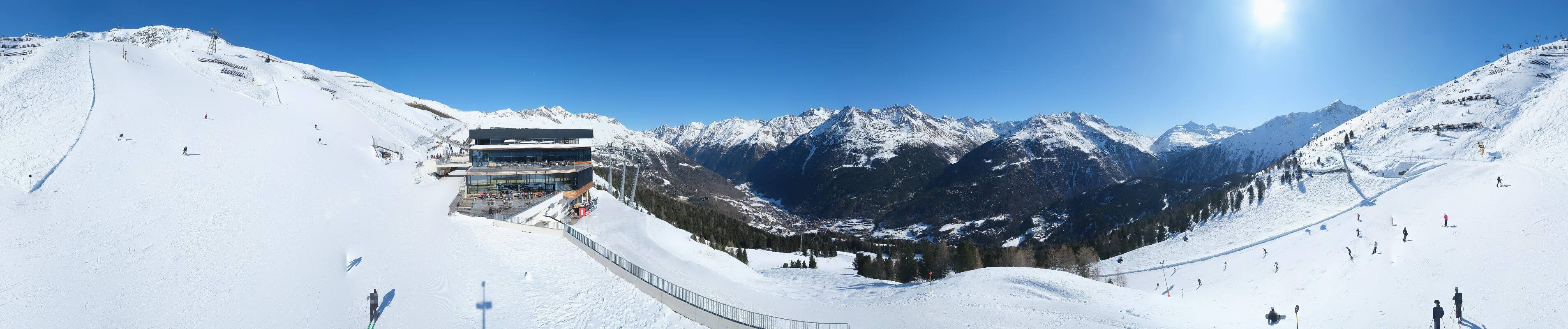 Archiv Foto Webcam Mittelstation Gaislachkogel