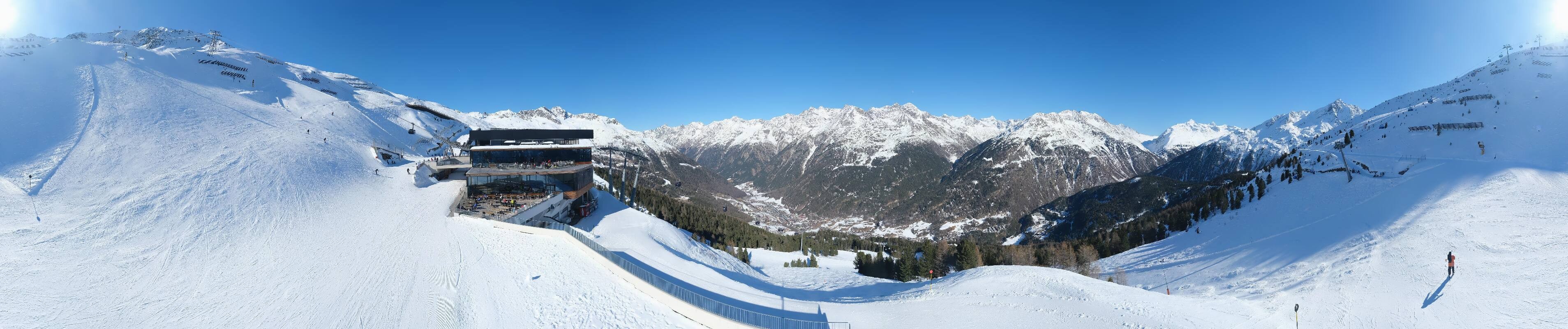 Archiv Foto Webcam Mittelstation Gaislachkogel