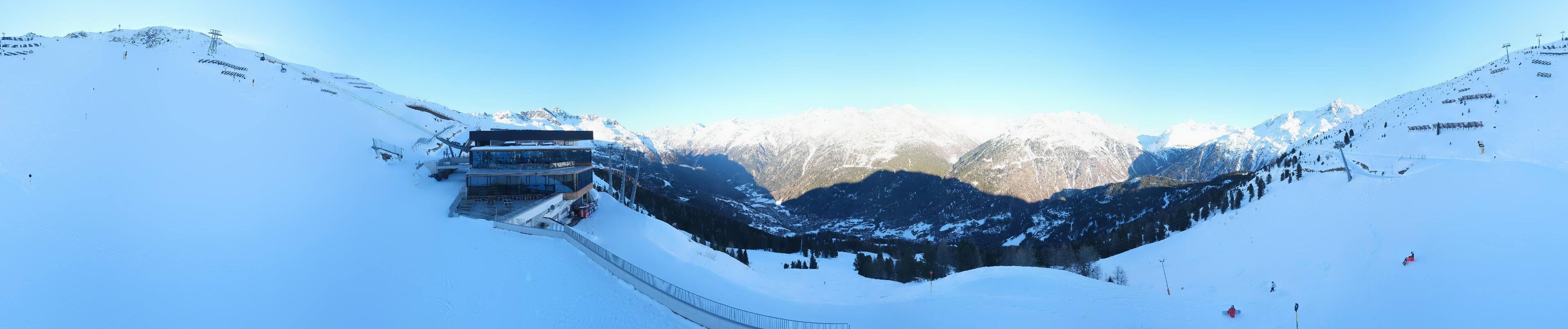 Archiv Foto Webcam Mittelstation Gaislachkogel