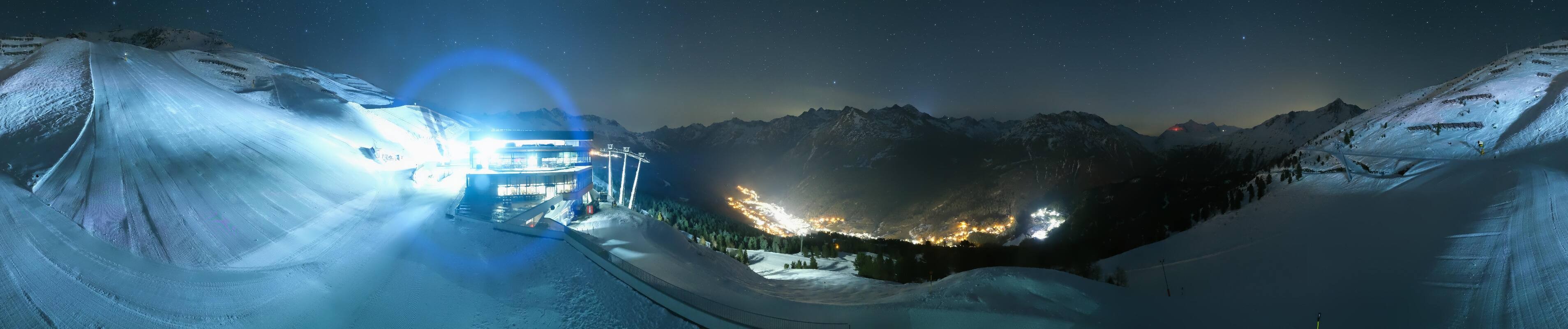 Archiv Foto Webcam Mittelstation Gaislachkogel