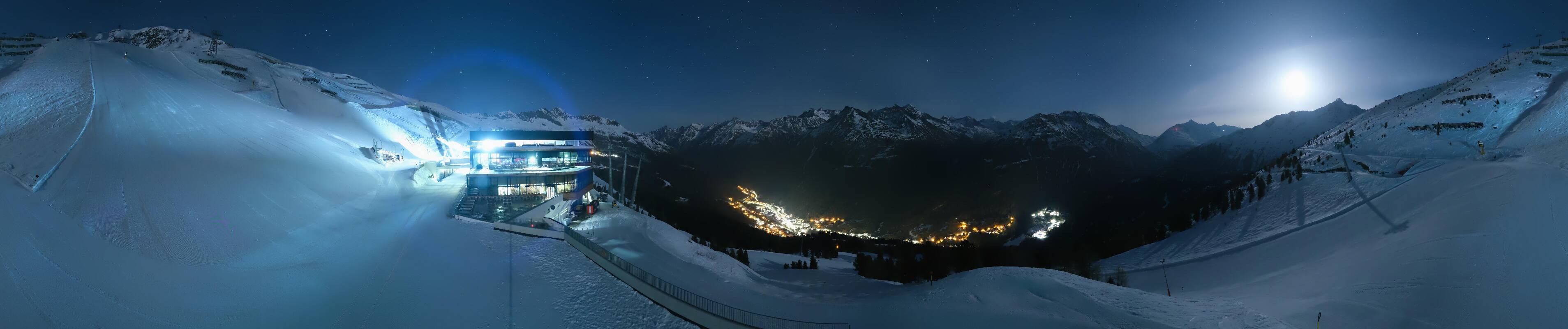 Archiv Foto Webcam Mittelstation Gaislachkogel