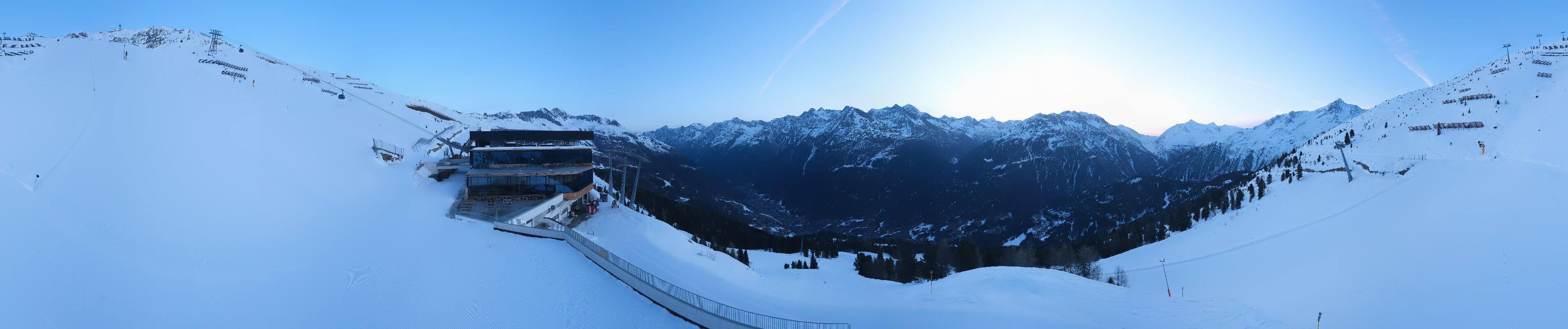 Archiv Foto Webcam Mittelstation Gaislachkogel