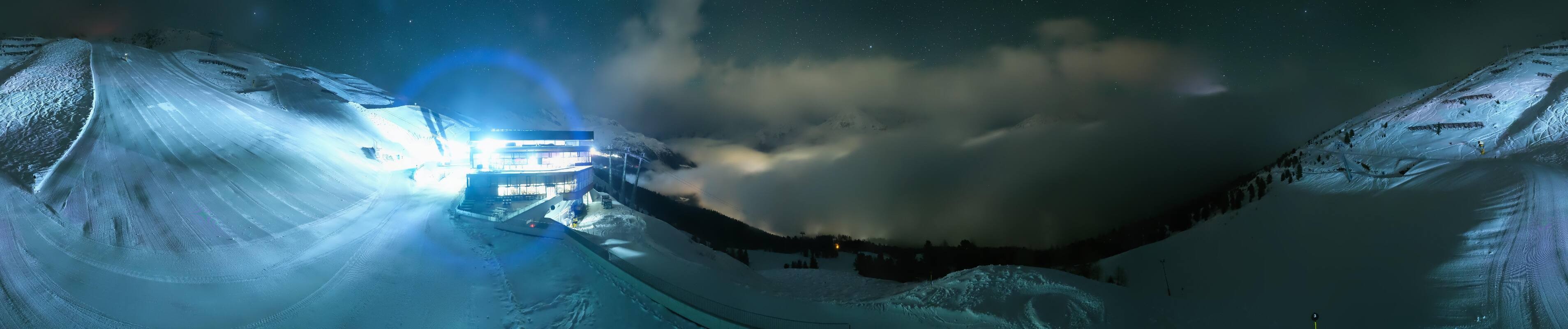 Archiv Foto Webcam Mittelstation Gaislachkogel