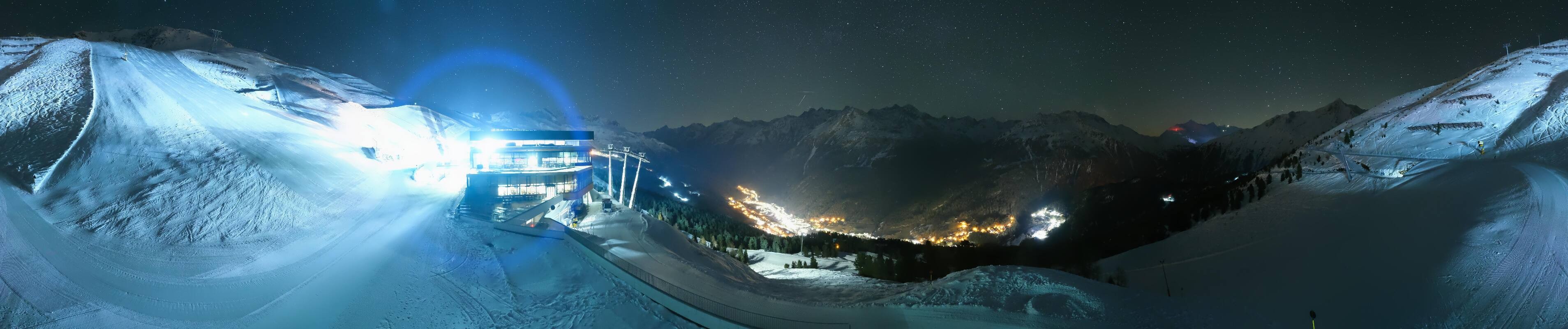 Archiv Foto Webcam Mittelstation Gaislachkogel