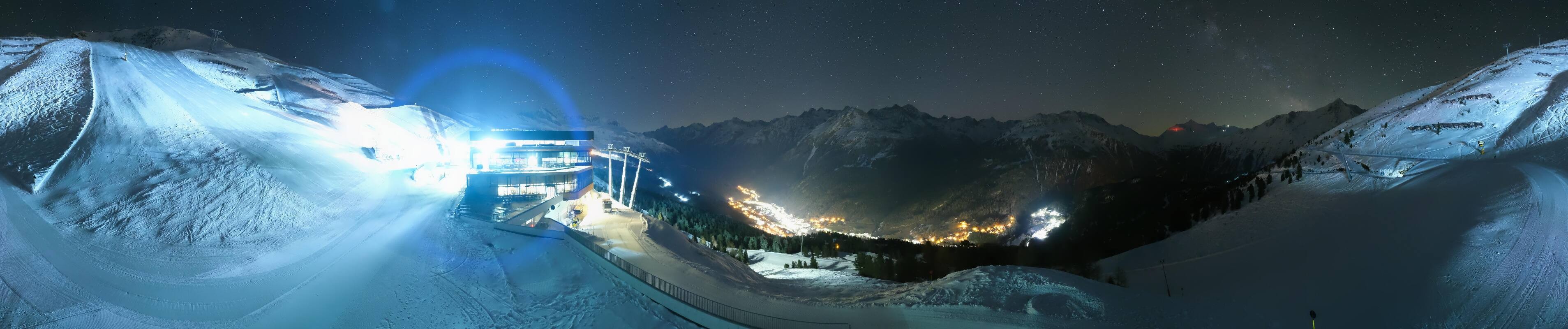 Archiv Foto Webcam Mittelstation Gaislachkogel