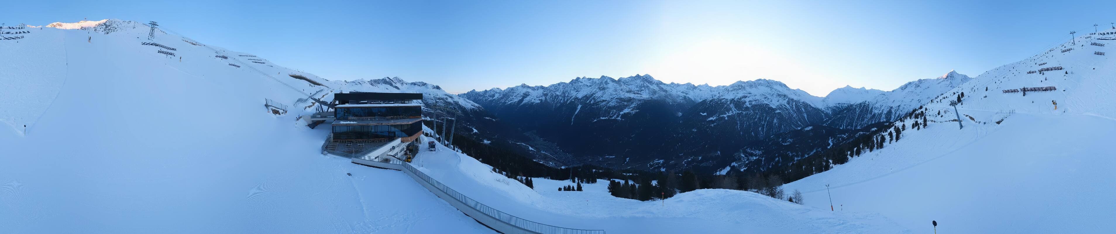 Archiv Foto Webcam Mittelstation Gaislachkogel