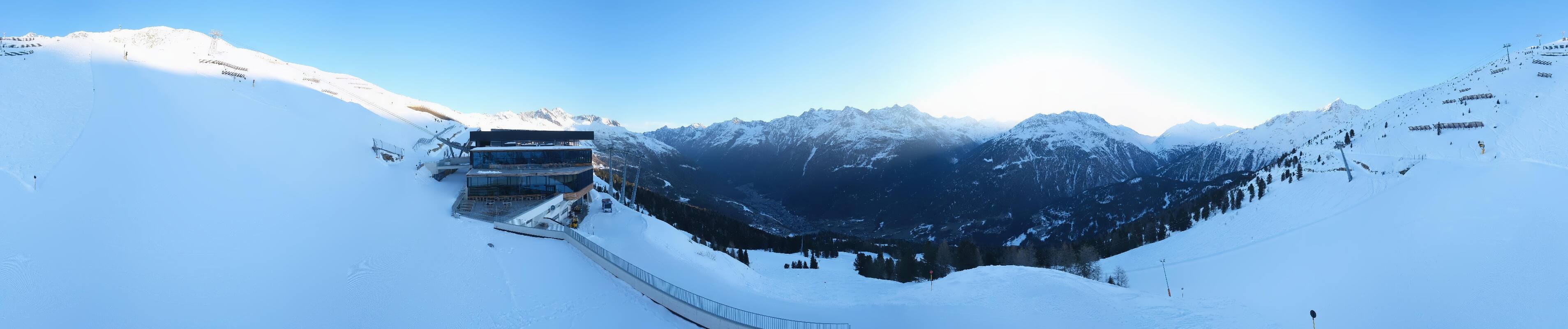 Archiv Foto Webcam Mittelstation Gaislachkogel